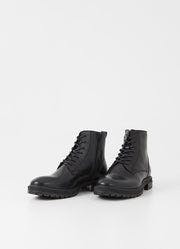 Johnny Zipper Boots - Black